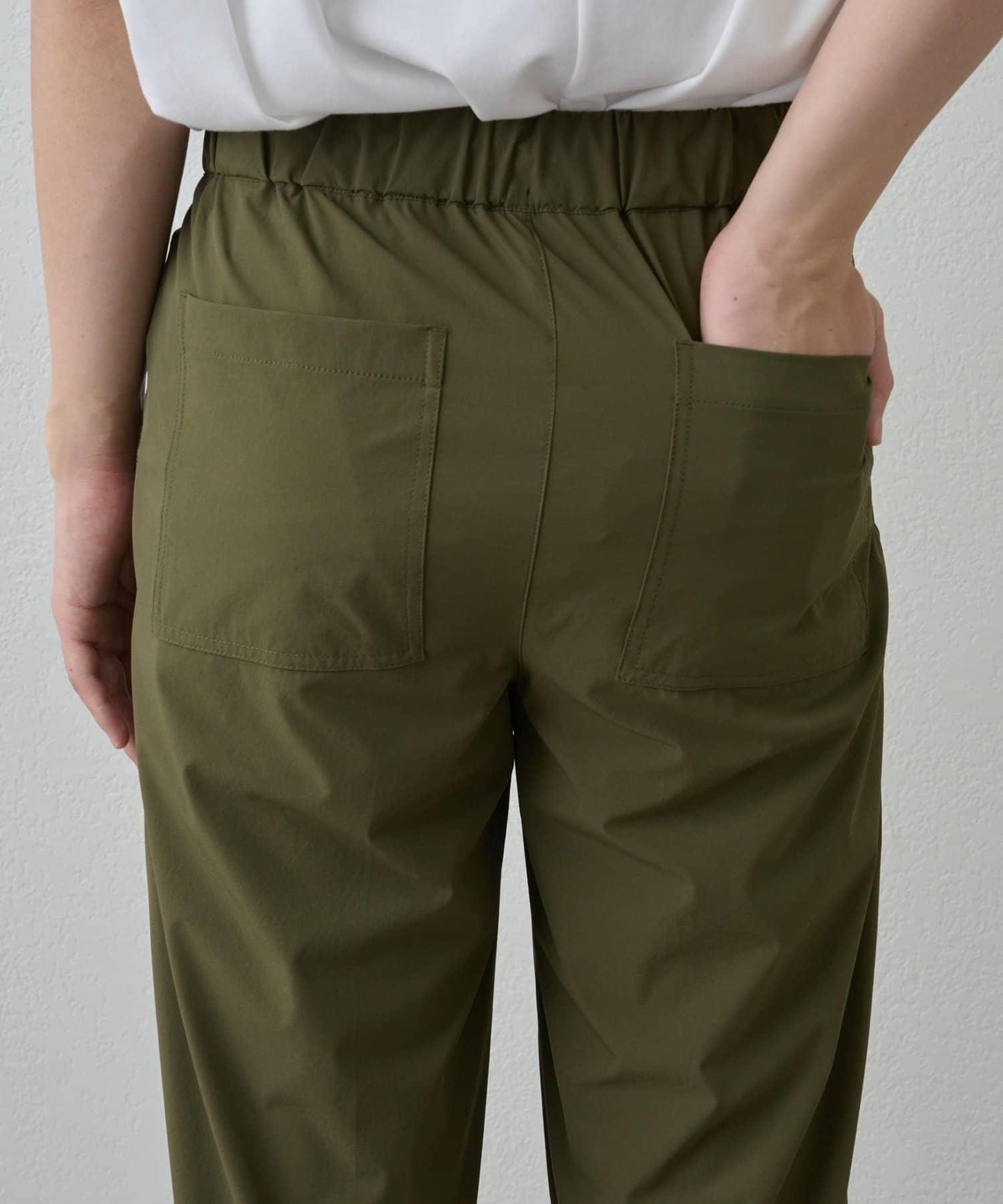 【套裝搭配】接觸冷感冰絲休閒褲