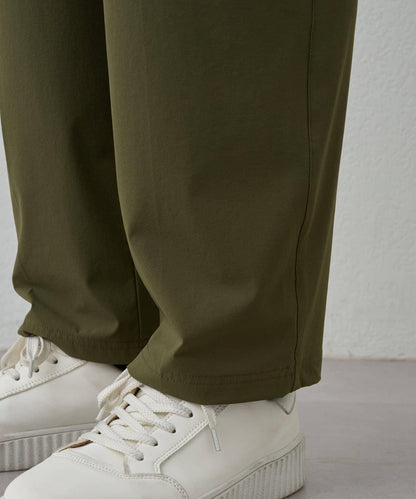 【套裝搭配】接觸冷感冰絲休閒褲