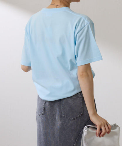 【成人款標誌T恤】溫哥華 絨布標誌T恤