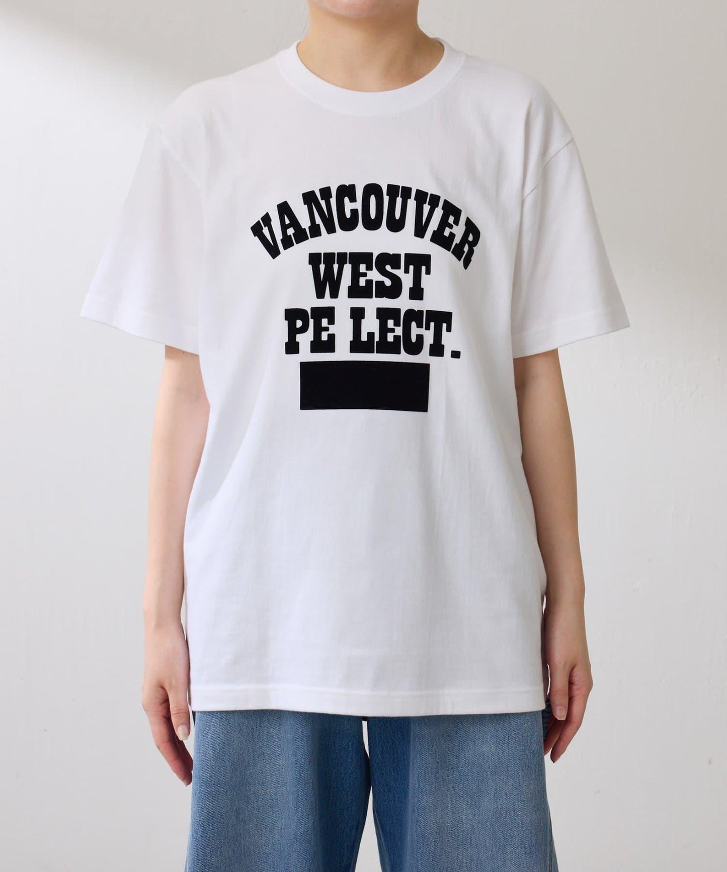 【成人款標誌T恤】溫哥華 絨布標誌T恤