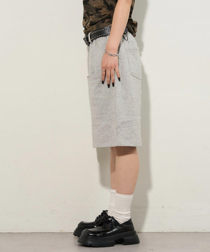 斜插袋 運動棉質 休閒短褲