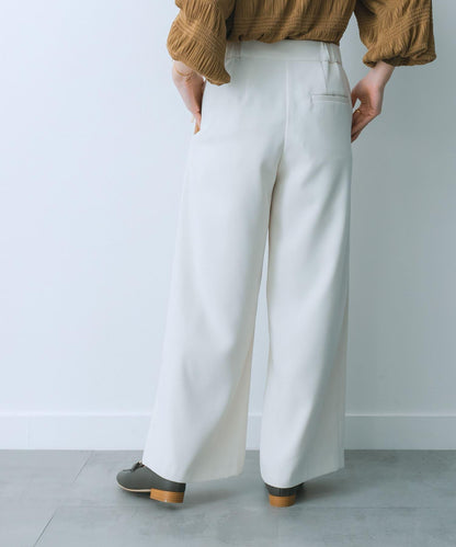 翻蓋口袋寬鬆長褲