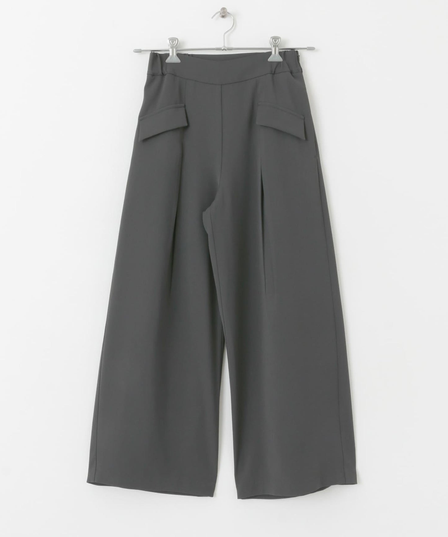 翻蓋口袋寬鬆長褲