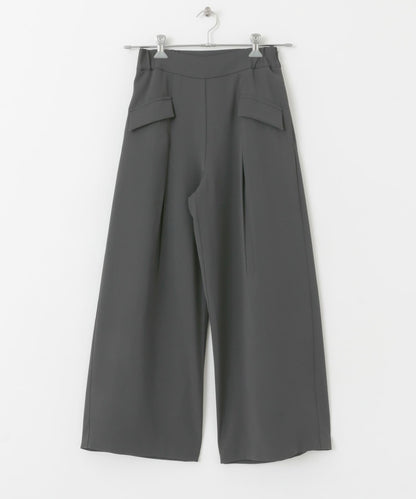 翻蓋口袋寬鬆長褲