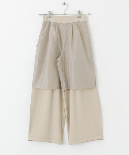 翻蓋口袋寬鬆長褲