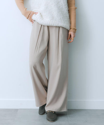 翻蓋口袋寬鬆長褲