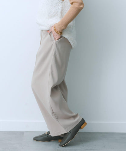 翻蓋口袋寬鬆長褲