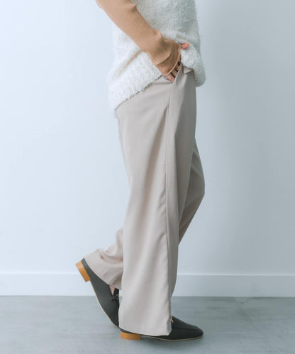 翻蓋口袋寬鬆長褲