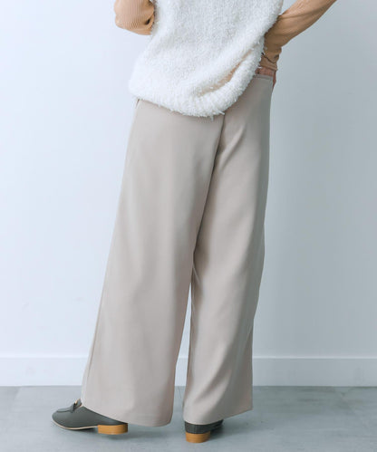 翻蓋口袋寬鬆長褲