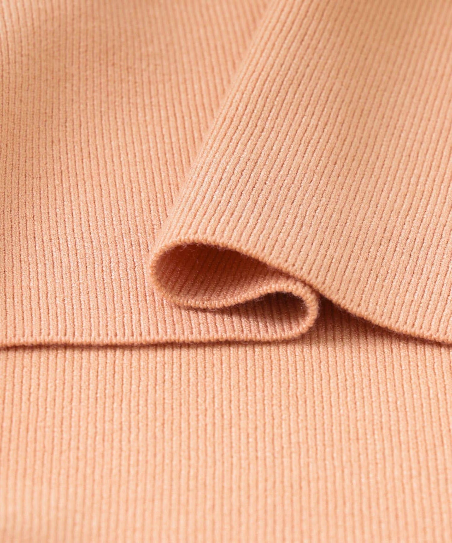 透視感泡泡袖毛衣