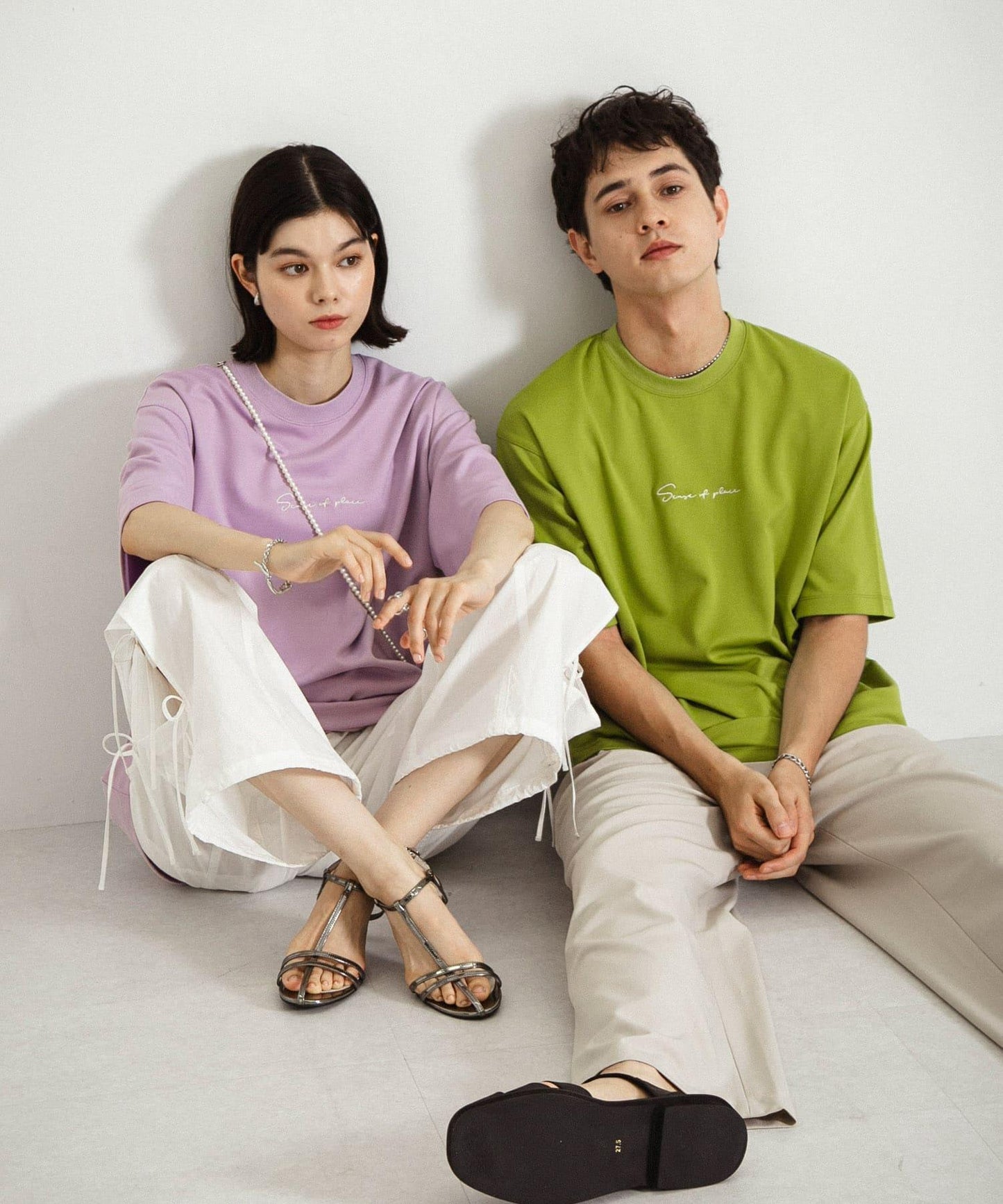 刺繡打孔短袖T恤