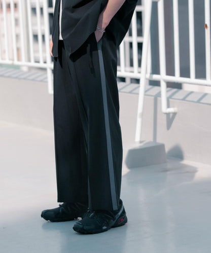 Uiscel 4向彈力側邊條紋褲