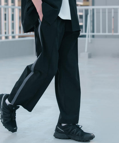 Uiscel 4向彈力側邊條紋褲