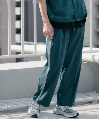 Uiscel 4向彈力側邊條紋褲