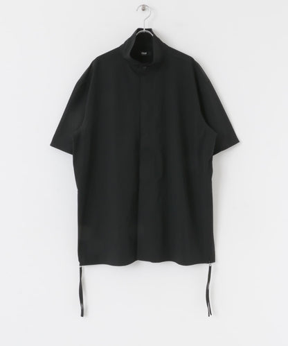 Uiscel 4向彈力側拉鍊寬鬆襯衫