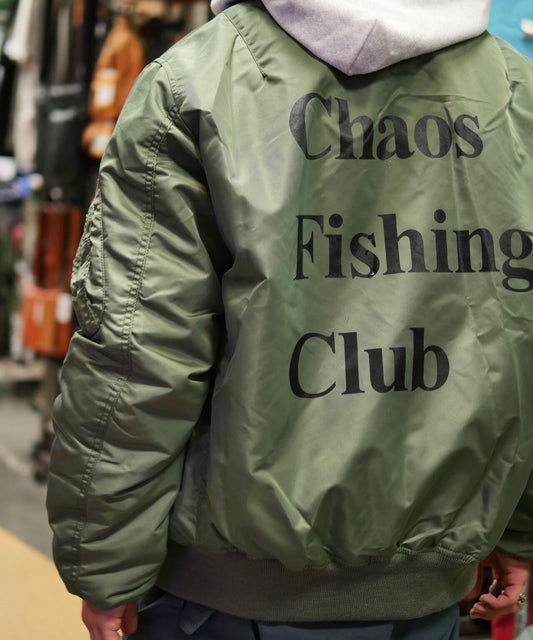 Chaos Fishing Club×AVIREX×BEAVER 聯名MA-1 商業款