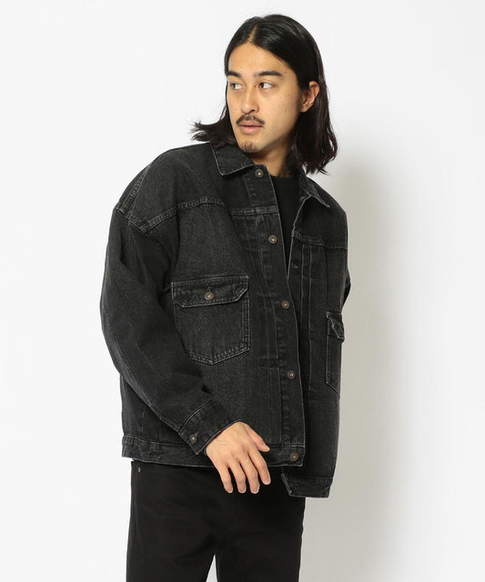 復古風 OVER DENIM 第二款夾克衫