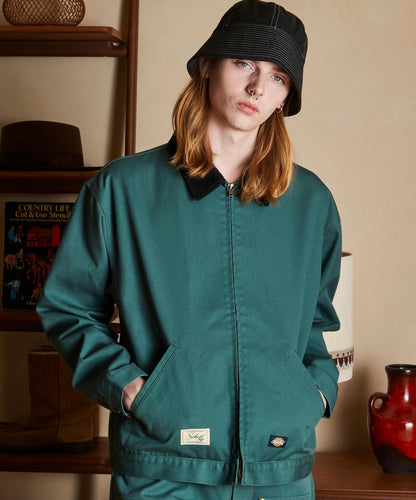 ×DICKIES/迪克牌/TC斜紋布工裝夾克/TC斜紋布油漆工夾克
