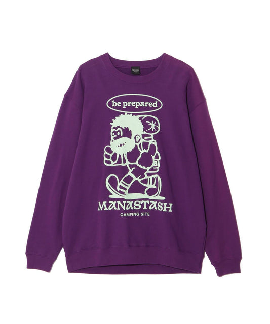 MANASTASH/曼納斯塔什/圓領衛衣 準備好