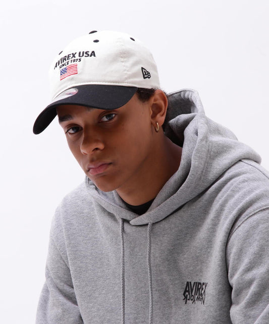 直營店限定/×紐埃拉 球衫帽 美國國旗/ AVIREX×NEW ERA 9TWENTY 球衫帽