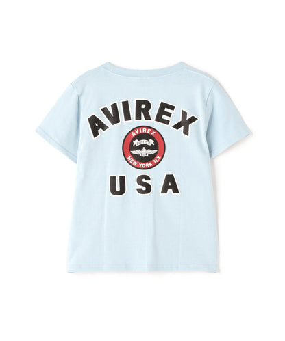 《KIDS》校服T恤/VARSITY T恤/AVIREX / 阿維雷克斯