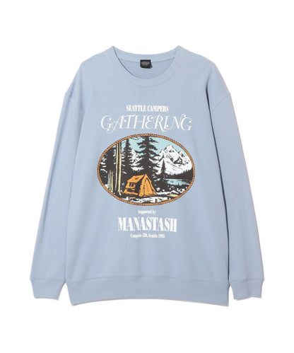 MANASTASH 休閒運動服 聚會款 圓領衛衣
