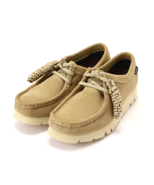 CLARKS/克拉克斯 WALLABEE GTX 楓糖色 絨麵皮 高斯登防水技術 絨麵皮