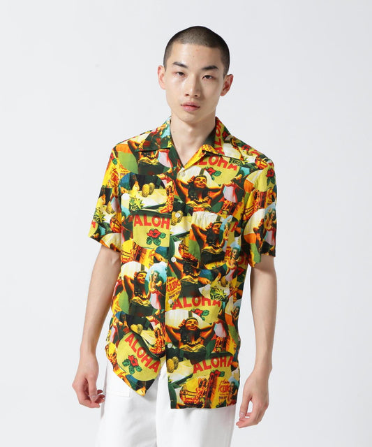 Aloha Blossom/阿羅哈花朵/WEZ 拼貼襯衫