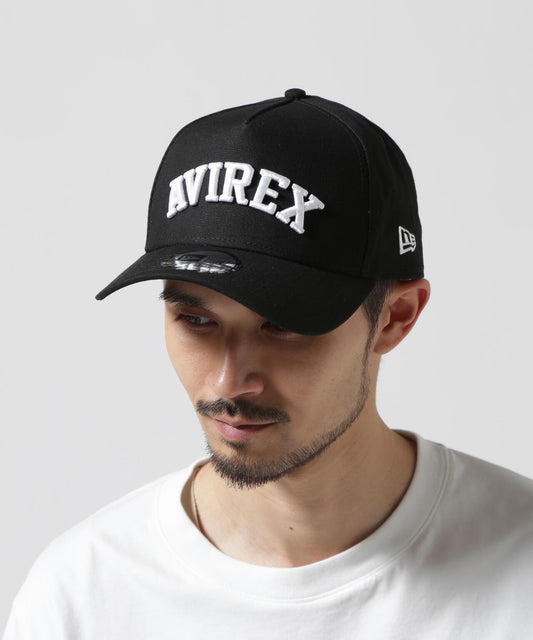 《AVIREX × NEWERA》9FORTY A字形標誌帽 可調節款 / 9FORTY A字形標誌帽