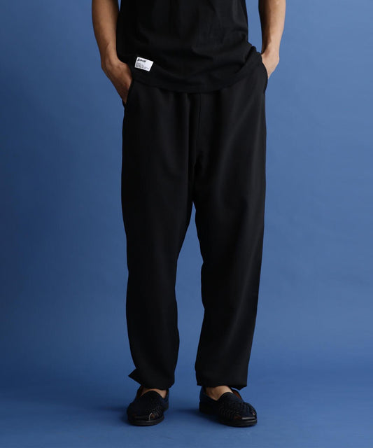 SLUB CHIFFON PANTS/亞麻紗雪紡褲
