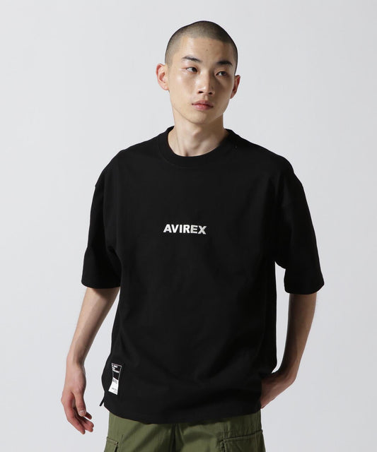 《&DEPOT限定》核心標誌刺繡T恤/核心標誌刺繡T恤/AVIREX