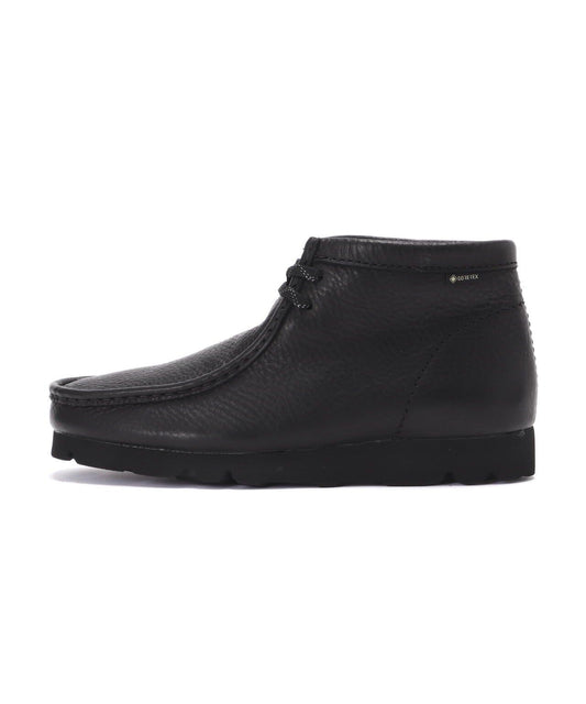 Clarks/克拉克斯/Wallabee Boot GTX/華萊士靴 GTX 黑色皮革 UK7～9