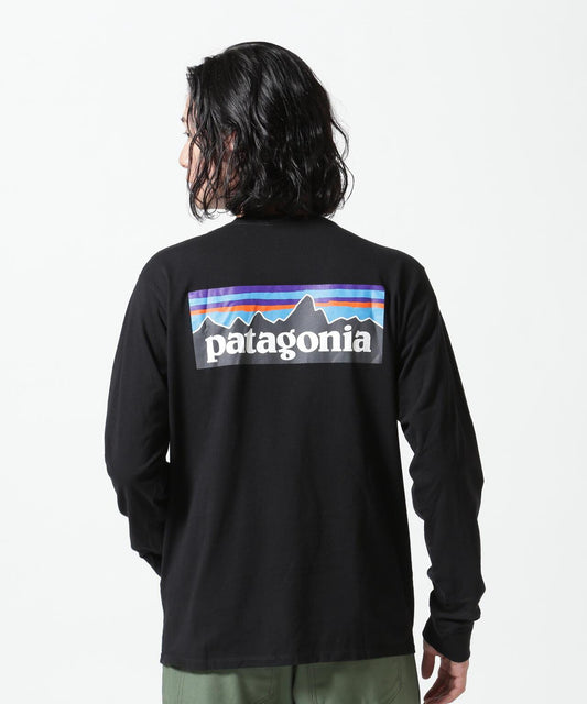 Patagonia/巴塔哥尼亞 男士 長袖 P-6標誌 責任系列