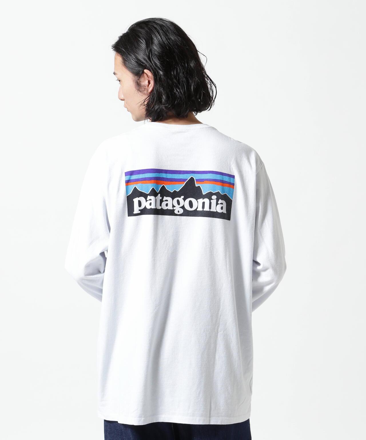 Patagonia/巴塔哥尼亞 男士 長袖 P-6標誌 責任系列