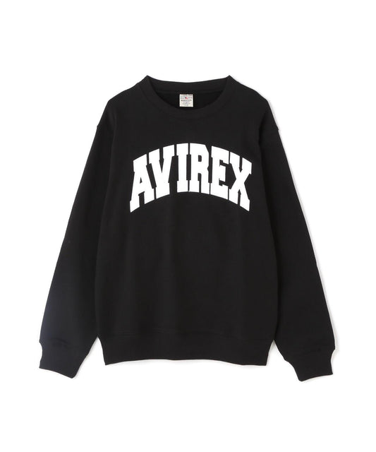 《日常》圓領長袖衛衣LOGO / 圓領長袖衛衣 / AVIREX /