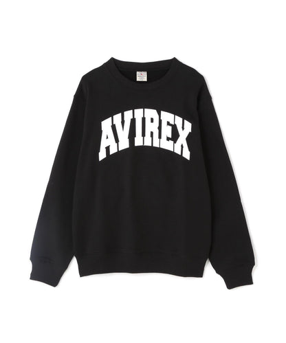《日常》圓領長袖衛衣LOGO / 圓領長袖衛衣 / AVIREX /