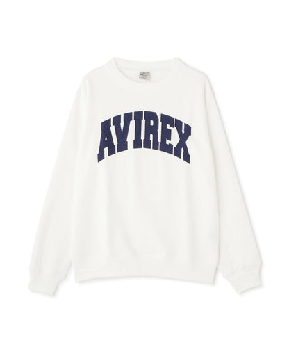 《日常》圓領長袖衛衣LOGO / 圓領長袖衛衣 / AVIREX /