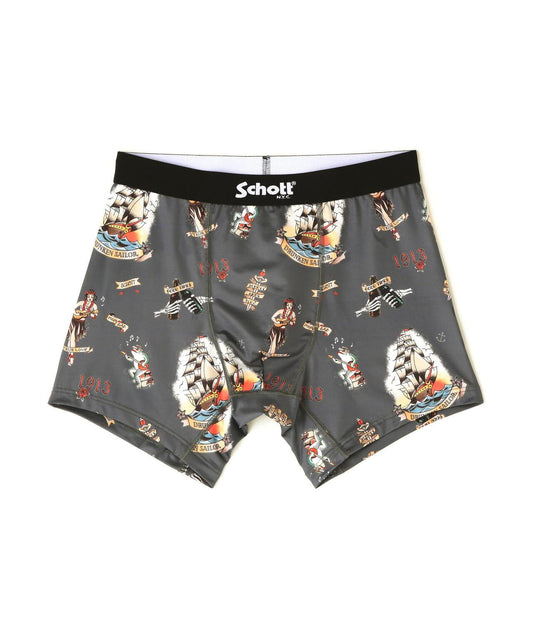 直營限定/BOXER PANTS HULA GIRL 草裙舞女孩男士內褲