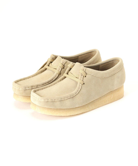 CLARKS/克拉克 Wallabee 女士 絨面革