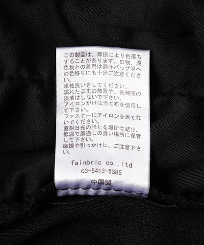 DankeSchon/感謝您/TC黑色前拉鍊褲/TC黑色前拉鍊褲