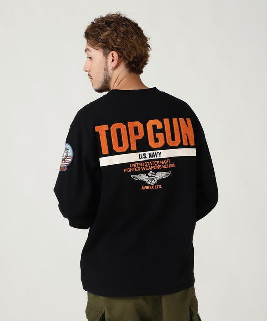 長袖T恤 TOPGUN / 長袖T恤 空中特攻隊