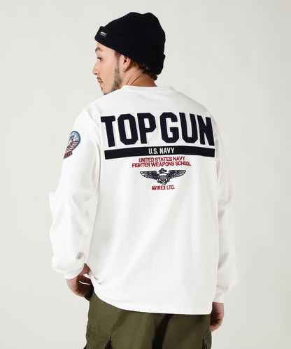 長袖T恤 TOPGUN / 長袖T恤 空中特攻隊