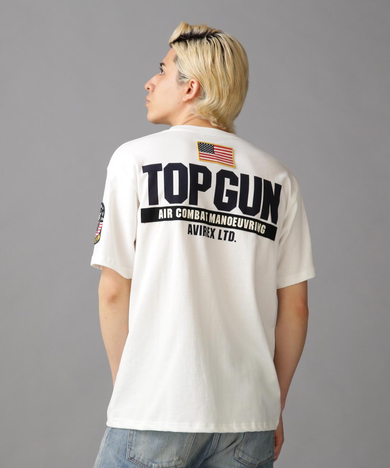 TOP GUN 貼片印花 T恤 / TOP GUN 貼片 & 印花 T恤