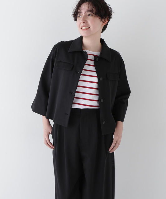 【福田麻琴女士聯名款】棉尼龍平紋ST襯衫