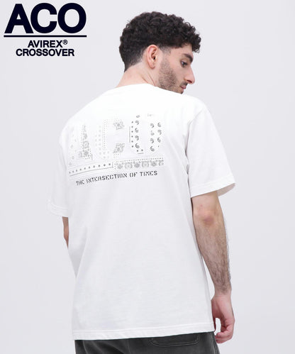 《CROSSOVER》牛仔口袋T恤 / AVIREX