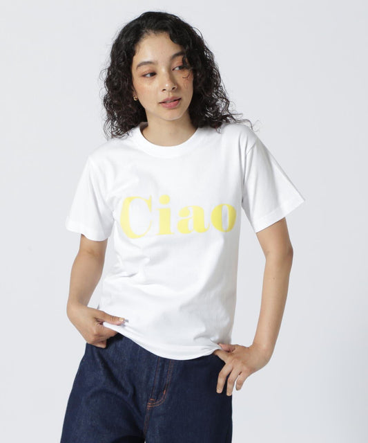 DROIT BELLO（多羅伊貝羅）Ciao絨面T恤