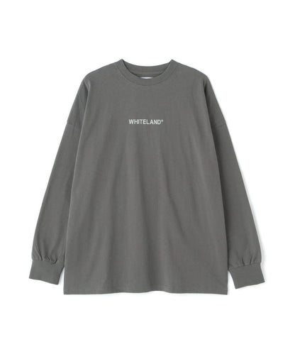 【&DEPOT限定】白色土地/LOGO圖案長袖T-shirt