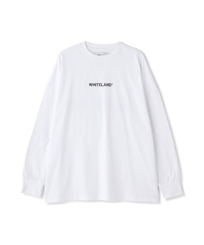 【&DEPOT限定】白色土地/LOGO圖案長袖T-shirt