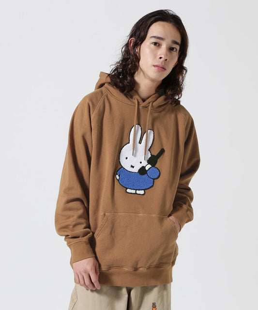 POP TRADING COMPANY/Pop & Miffy 聯名印花連帽衛衣