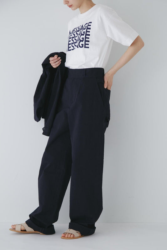 【網絡限定尺碼】【菊池亞希子×LEE】聯名繪畫褲